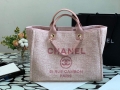 Chanel A66941 Chanel Large Shopping Bag Tote Shoulder Pink