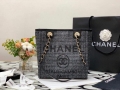 Chanel A66941 Chanel Medium Shopping Bag Tote Shoulder Black