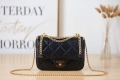 Chanel AS3113 Mini Flap Bag Lambskin Black