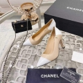 Chanel Women’s Heels Leather Calfskin C90271