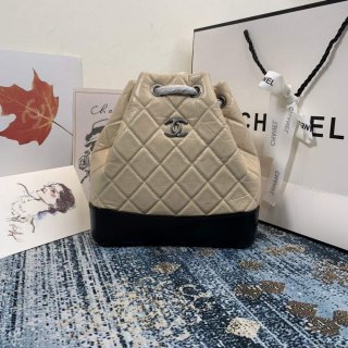 Chanel A94485 Gabrielle Backpack Apricot