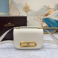 Delvaux AA0574 Lingot Alpina Calf Bag White