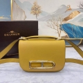 Delvaux AA0574 Lingot Alpina Calf Bag Yellow