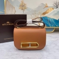 Delvaux AA0574 Lingot Alpina Calf Bag Brown