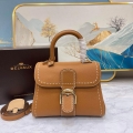 Delvaux AA0569 Brillant PM Rodéo Calf Bag Caramel