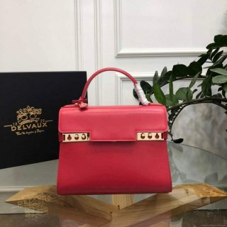 Delvaux AA0611 Tempête MM Bag Red