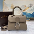 Delvaux AA0569 Brillant PM in Rodeo Calf Gray