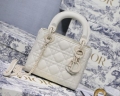 Dior M0505 Mini Dior Lady Bag Latte Cannage lambskin