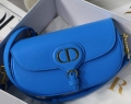 Dior M9327 dior Bobby bag East West Box Calfskin Blue