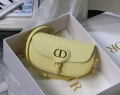 Dior M9327 dior Bobby bag East West Box Calfskin Light Yellow