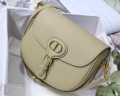 Dior M9319 Medium Bobby Bag Beige Grained Calfskin