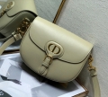 Dior M9319 Medium Bobby Bag Beige Gray Box Calfskin