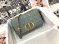 Dior Medium Caro Bag Calfskin M9242 Gray