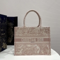 Dior Book Tote M1296 Medium Toile de Jouy Embroidery M0074