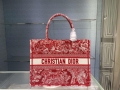 Dior Book Tote M1296 Medium Toile de Jouy Embroidery M0081