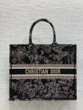 Dior M1286 Large Book Tote Butterfly Bandana Embroidery M108