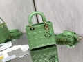 Dior M0531 Small Lady Dior Bag Mint Green Cannage with enamel buckle