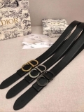 Dior Belts Designer Dior Buckle Leisure Belt Wide 3.4CM 19101