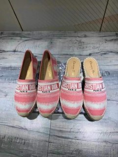 Dior KDB585 Dior Granville Espadrille Shoes Pink