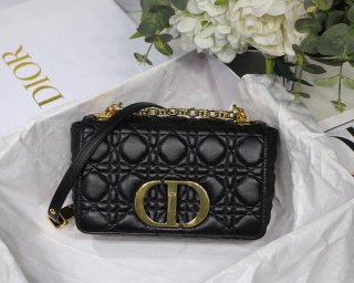 Dior M9241 Dior Small Dior Caro Bag Black