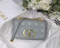 Dior M9241 Dior Small Dior Caro Bag Light Blue