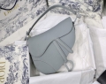 Dior M0446 Dior Saddle Bag M0447 Blue Ultramatte Calfskin