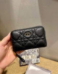 Dior Caro Mini zipper clutch 5087 Black