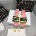 Dior Women’s Slippers Designer Dior Sandals Flats Shoes D81212