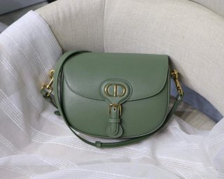 Dior M9319 Dior Bobby Medium Crossbody Calfskin Green