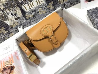 Dior M9317 Crossbody small dior Bobby bag Tan box Calfskin