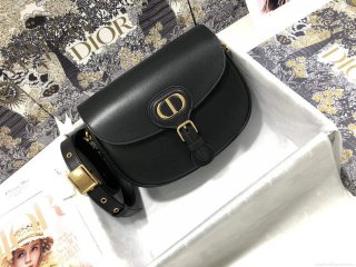 Dior M9319 Medium dior Bobby bag Black box Calfskin