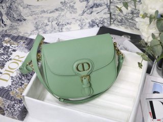 Dior M9319 Medium dior Bobby bag Light Green box Calfskin