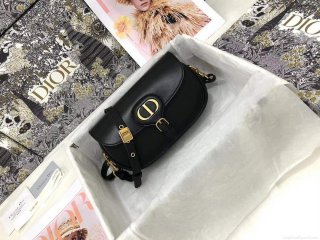 Dior M9327 dior Bobby bag East West Black Box Calfskin