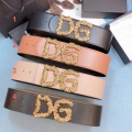 DG Belts Designer Dolce Gabbana Buckle Leisure Belt wide 7.0CM AA0071