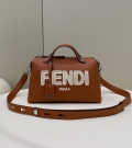 Fendi 8BL146 By The Way Medium Brown leather Boston Bag