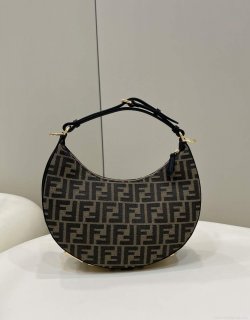 Fendi 8BR798 Fendigraphy Small 80056M coffee leather Bag