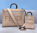 Fendi 8266S Sunshine Medium Bag 8BH386 Pink leather shopper