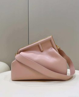 Fendi 8BP127 FENDI FIRST Medium Pink leather bag