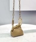 Fendi 7AS051 Nano Fendi First Charm Charm in Apricot nappa leather