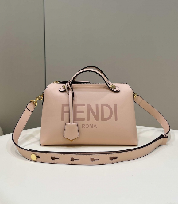 Fendi 8BL146 By The Way Medium Pink leather Boston bag