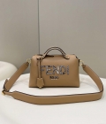 Fendi 8BL146 By The Way Medium Apricot leather Boston bag