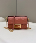 Fendi 8BS017 Baguette Mini Pink leather 0135 bag