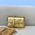 Fendi 8BS017 Baguette Mini Gold leather 0135 bag