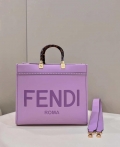 Fendi 8BH386 Sunshine Medium Bag Purple leather shopper 8266S