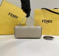 Fendi 8BS072 Fendi First Sight Gray leather mini bag