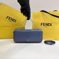 Fendi 8BS072 Fendi First Sight Blue leather mini bag