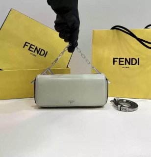 Fendi 8BS072 Fendi First Sight Light Green leather mini bag