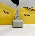 Fendi 7AS173 Fendi First Sight Light Green leather Nano bag