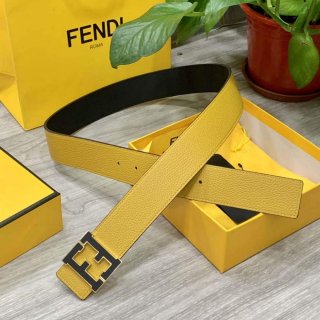 Fendi 7C0424 Belts Designer Calfskin wide 4.0CM F090117