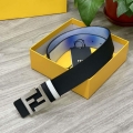 Fendi 7C0424 Belts Designer Calfskin wide 4.0CM F090130